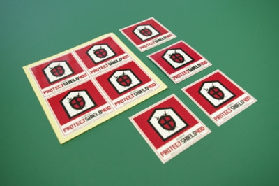 屋外用ステッカー